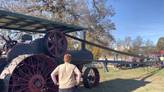 Advance Rumely Universal sawing at Platte County Fairgrounds [upl. by Dranal]