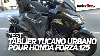 PRATIQUE  Tablier TucanoUrbano TermoscudEvo sur Honda Forza 125 [upl. by Popele]