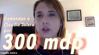 Periodista Claudia Solera recibe notificación de demanda por ¡300 mdp [upl. by Elwina719]