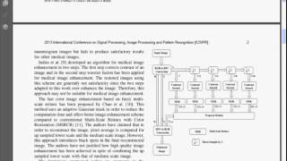 Development of Multiscale Retinex Algorithm for Medical Image Enhancement [upl. by Agace]