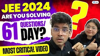 JEE 2024 Eye Opener  Target for August jee2024 iitjee jeepreparation namokaul purnimakaul [upl. by Tterej857]