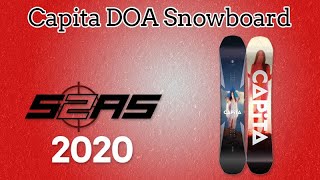 Capita DOA Snowboard Review 2020 [upl. by Leahcimal829]