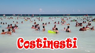 Plaja Costinesti part2  Costinesti Beach part2  Romania  August  4K travel calatorie vlog video [upl. by Troy]