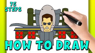 How To Draw G Man Skibidi Toilet 30  Easy Step By Step Drawing Tutorial [upl. by Emmett681]