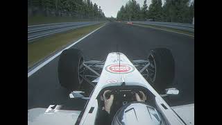 Assetto Corsa  Olivier Panis Qualifying TV Cam Spa 2001 [upl. by Erreipnaej]