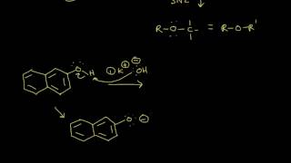 Williamson ether synthesis  Organic chemistry  Khan Academy [upl. by Naitirb]