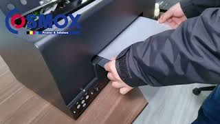 Cosmox Sia Jet Pro A3 DTF Printer how to print A3 size sheet [upl. by Almat143]