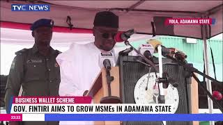 Governor Fintiri Launches 31 Buses In Adamawa State To Improve Transportation [upl. by Siroled156]