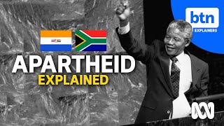 What is Apartheid  Nelson Mandela and South Africas history explained [upl. by Aloeda]