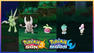 Pokemon Sun amp Moon  ScytherPinsirBounsweetFomantis amp Morelull Locations [upl. by Ainel383]