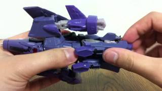 Transformers Reveal the Shield Battle in Space Cyclonus with Nightstick  REVIEW [upl. by Nennek]