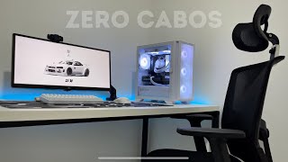 COMO ESCONDER OS CABOS DO SEU SETUP  RÁPIDO E FÁCIL [upl. by Nevad]