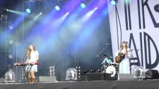 First Aid Kit  Wolf  live  Zurich Openair 2682012 [upl. by Arrotal]