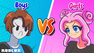 Who will win Boys or Girls  Roblox  Boys Vs Girls [upl. by Dud]