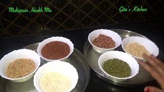 Homemade Multigrain Health Mix Part 1 [upl. by Particia]