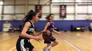 U16 Girls vs Manchester Mystics II 19th Nov 2017 [upl. by Iaht]