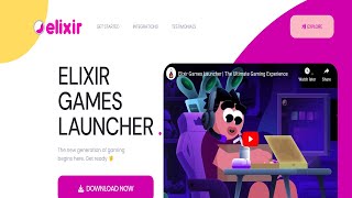 Elixir Games Launcher  Ultimate PC Game Launcher for Playing Mobile Games on PC [upl. by Hermosa]