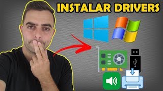 Como Instalar Drivers no Windows XP 7 8 e 10 [upl. by Ecilegna]