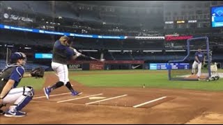 MLB INSANE Batting Practice Home Runs [upl. by Theodore]