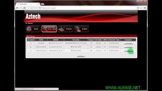 شرح إعدادات مقوي الشبكة Aztech WL556E Wireless N [upl. by Lexine]