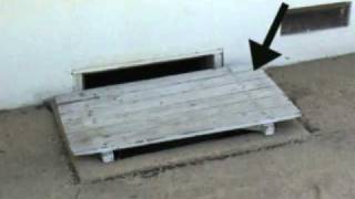 Do It Yourself Crawlspace Cover Problem  Safety And Ventilation [upl. by Mckenzie308]