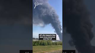 Garyville Storage tank at Marathon Refinery on fire [upl. by Norrej206]