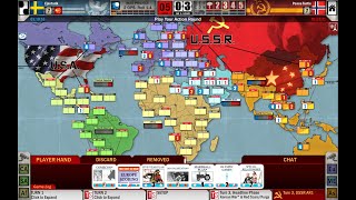 TwilightStruggle  ITSL  Fjantarik 1800  Mr Chinese Soviet is back [upl. by Aldus]