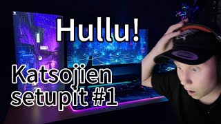 Arvostellaan katsojien setuppeja 1 foryou [upl. by Ardnic]