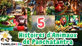 Histoires pour Enfants avec Morale en Français  Fables Animalières de Panchatantra [upl. by Valoniah]