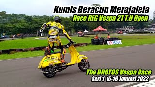 Race REG Vespa 2T TU Open The BROTOS Vespa Race Seri 1 2022 [upl. by Verene]