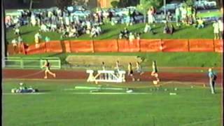 1989 OFSAA Junior Boys 1500m [upl. by Eppie]