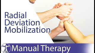 Radial Deviation Wrist Assessment amp Mobilization [upl. by Leunamme]