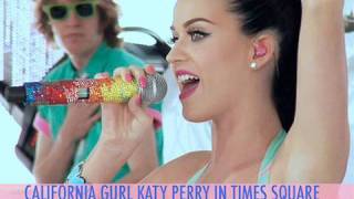 Katy Perry Sings in Times Square [upl. by Klara]