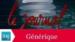 Générique 20h Antenne 2 1989  Archive INA [upl. by Studdard]