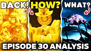 UPGRADED TITAN CLOCKMAN IS OP  EPISODE 30 SKIBIDI TOILET MULTIVERSE Easter Egg Analysis Theory [upl. by Gracia343]