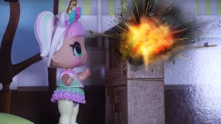 LOL SURPRISE DOLLS Break Their TV [upl. by Annav987]