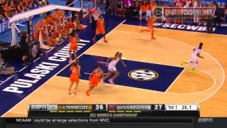 Highlights SEC Championship Game  South Carolina vs Tennessee  Womens Basketball [upl. by Burger]