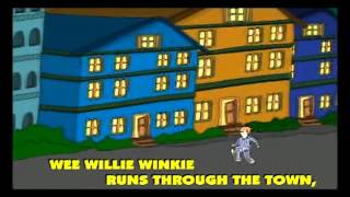 Wee Willie Winkie  Nursery Rhyme with Lyrics [upl. by Eniawtna]