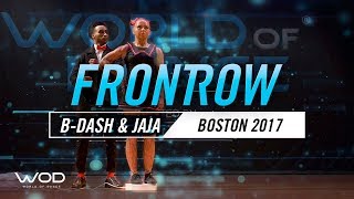 BDash amp Jaja Vankova  FrontRow  World of Dance Boston 2017  WODBOS17 [upl. by Aramois997]