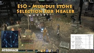 ESO  Mundus Stone Selection for Healers [upl. by Iadahs]