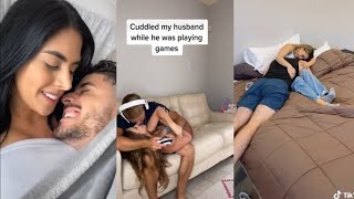 Cuddling My Gf And Seeing What She Does Tiktok Compilation [upl. by Wilhelmine401]