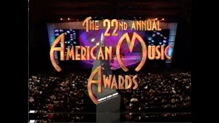 The 22nd Annual American Music Awards  Part 1 of 2  January 30 1995 [upl. by Oiramad]