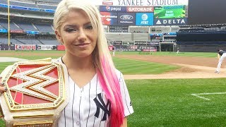 Alexa Bliss proclaims herself the New York Yankees of WWE Alexa Bliss SummerSlam Diary [upl. by Utir]