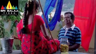 Krishna Movie Brahmanandam Raviteja Comedy  Ravi Teja Trisha  Sri Balaji Video [upl. by Ocramed209]