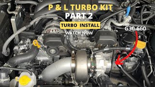 GR86 Turbo install pt 2 [upl. by Anayk562]