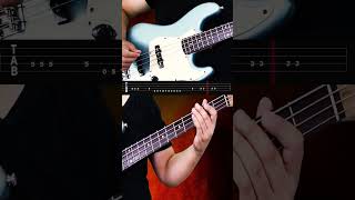 Bass Cover System Of A Down  BYOB 7 shorts [upl. by Rustice]