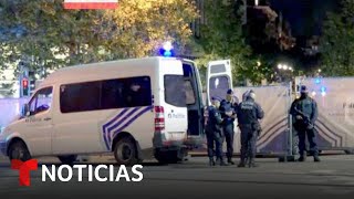 Aumenta la seguridad en Bélgica tras un tiroteo que deja dos muertos [upl. by Bocyaj]