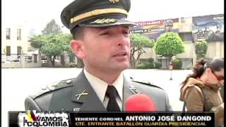 Nuevo Comandante del Batallón Guardia Presidencial [upl. by Ykcor]