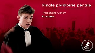 Théophane Corlay  Finale Lysias Sceaux 2020  Plaidoirie pénale [upl. by Adaminah]