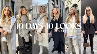 10 Days 10 Outfits  Fall Wardrobe [upl. by Sawyor]